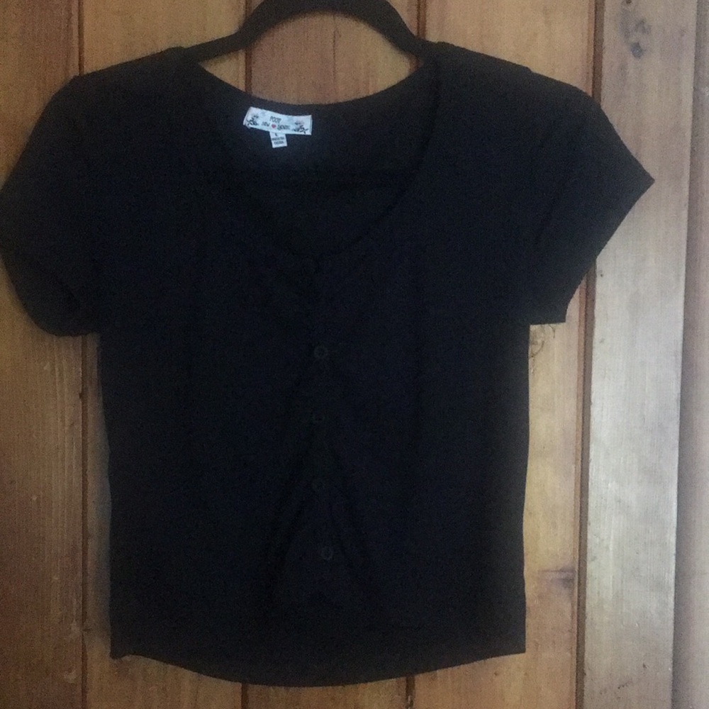 Button up black shirt